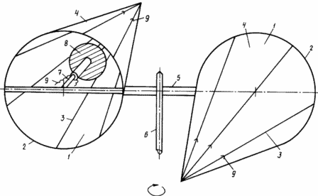VETROROTOR wind turbines With Bucket wing blades