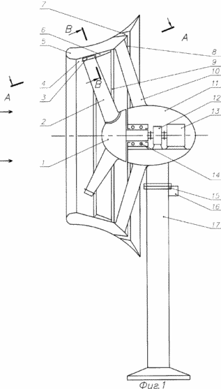 Wind turbine with a diffuser having two injection (windmill)