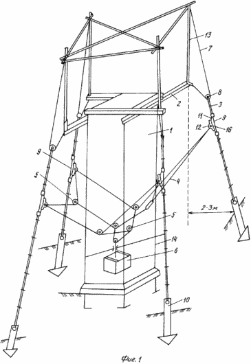 DEVICE FOR SOLVING THE VOLTAGE OF WIND-POWER INSTALLATION (OPTIONS)