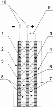 HYDROGEN-OXYGEN (AIR) FUEL BATTERY ELEMENT-BATTERY