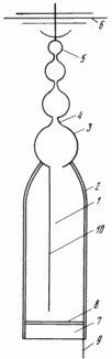 DEVICE FOR USE OF ATMOSPHERIC ELECTRICITY