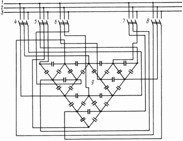 Phase symmetrical POWER capacitor bank