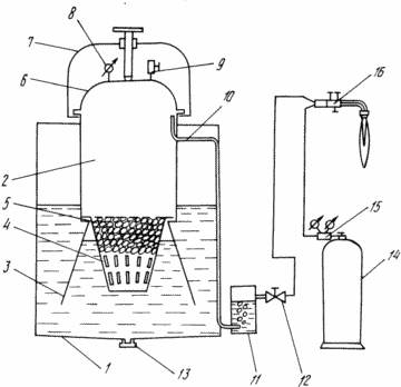 METHOD FOR PRODUCING HYDROGEN AND DEVICE FOR ITS IMPLEMENTATION. Russian Federation Patent RU2060928