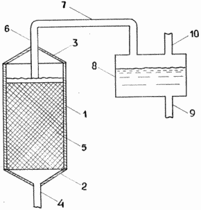 METHANE TANK FOR WASTEWATER TREATMENT WITH BIOGAS DIVISION