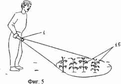 METHOD PRESOWING crops and growing plants AND DEVICE FOR ITS IMPLEMENTATION