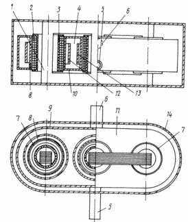 INDUCTION HEATER OF LIQUID. Patent of the Russian Federation RU2074529