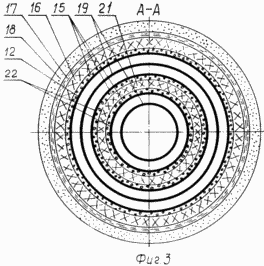 The induction heating apparatus fluids in pipes. Russian Federation Patent RU2120703