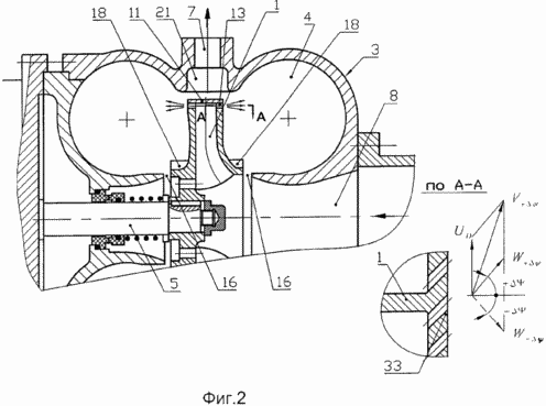 VORTEX HEAT GENERATOR. Patent of the Russian Federation RU2282114