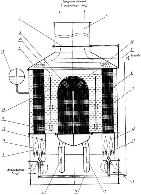HEAT-GENERATOR FOR GAS OR OIL HEATING
