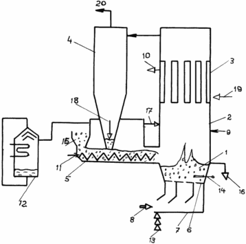 METHOD OF INJECTION OF WASTE IN A PSEUDOINED LAYER AND DEVICE FOR ITS IMPLEMENTATION