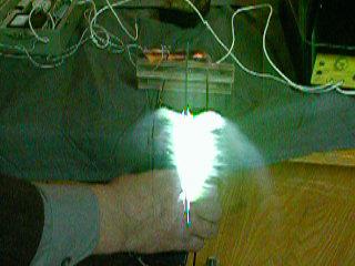 Footage plasma video.