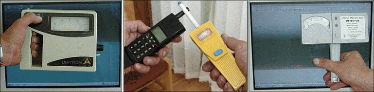 Detectors of electromagnetic radiation.