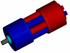 Appearance of the engine.