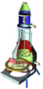 Devices for pure electrofuel combustion of oil sludge