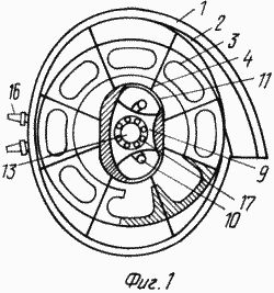 Rotary internal combustion engine DESIGN Makarova. Russian Federation Patent RU2143079
