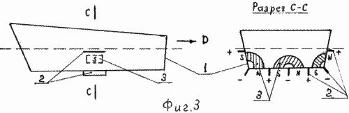 METHOD OF BODY TRANSFER IN SEA WATER AND DEVICE FOR ITS IMPLEMENTATION. Patent of the Russian Federation RU2271302