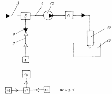 DEVICE FOR HYDROGEN ADDITIVE IN THE FUEL OF INTERNAL COMBUSTION ENGINE