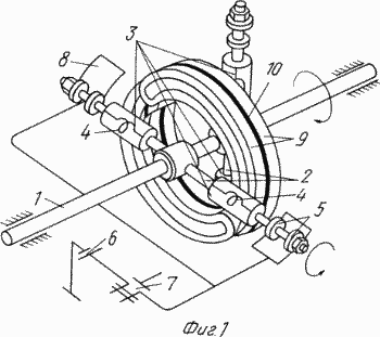 Perpetual motion. ENGINE uses energy permanent magnets. Russian Federation Patent RU2115209