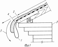 INVENTION. Device for removing snow and ice from the eaves of the roof. Russian Federation Patent RU2044851