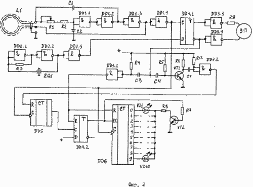 METAL DETECTOR. Russian Federation Patent RU2115143