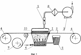 A METHOD FOR OBTAINING A SORPTION FILTRATION MATERIAL AND A DEVICE FOR ITS IMPLEMENTATION