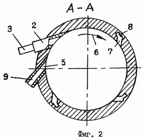METHOD FOR GRINDING MATERIALS AND DEVICE energy flows vortex grinding FOR ITS IMPLEMENTATION