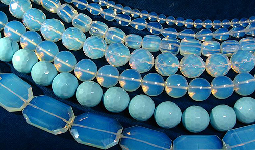 Semi-precious stones, gems