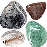 Semi-precious stones, gems