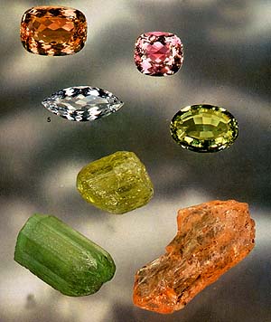 Semiprecious stones, Gems