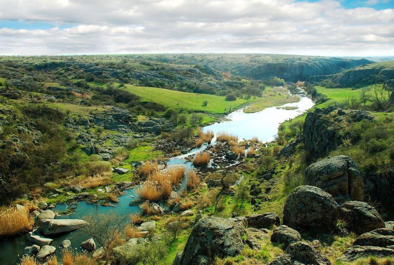Актовский каньон - Неизвестные водоемы Украины