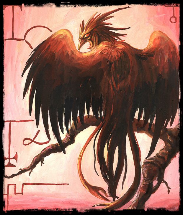 Phoenix - РНОИ1Х - Western demonology Феникс — РНОЕИ1Х - Западная демонология